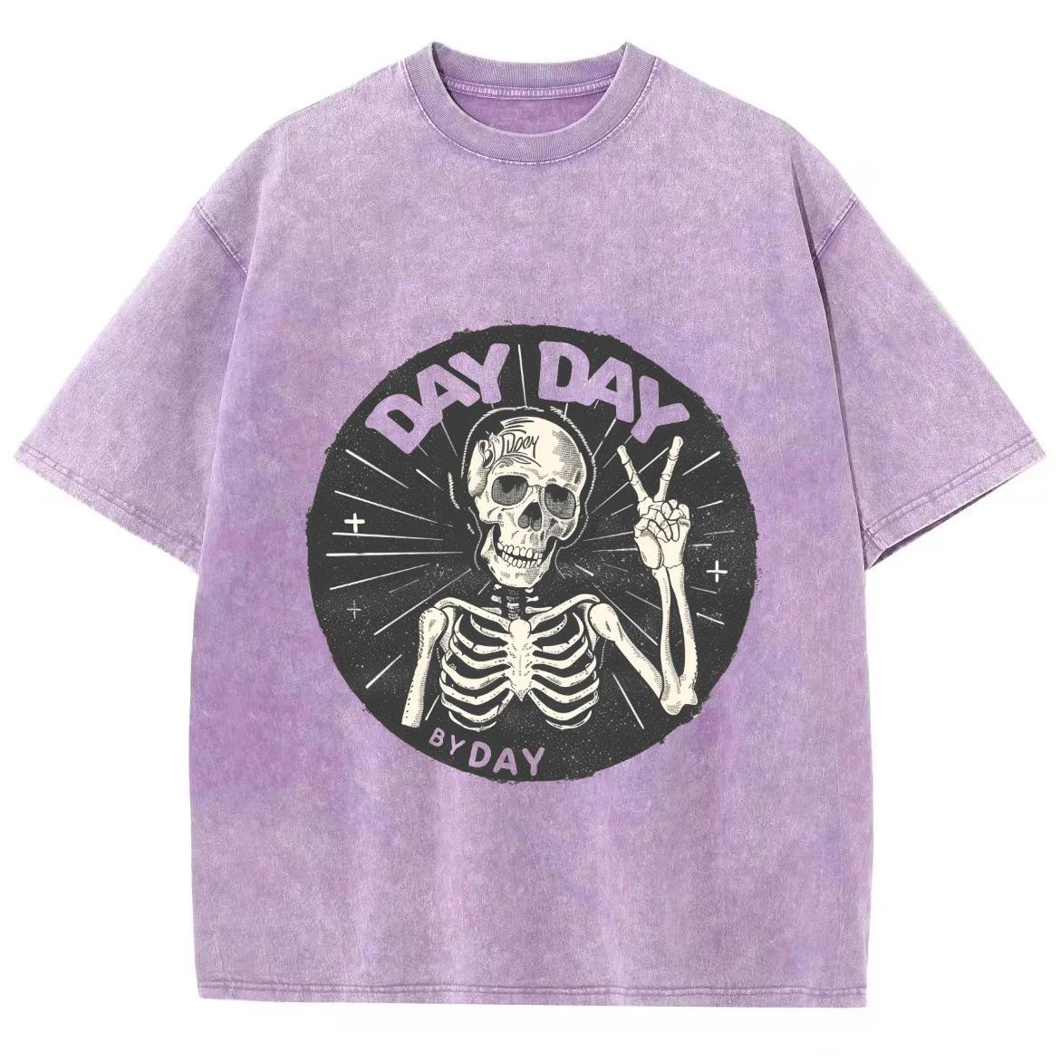 

Женская футболка с принтом черепа, черная, белая, выстиранная, нейтральная, с круглым вырезом, с коротким рукавом, винтажный стиль, уличная мода, стиль Харадзюку 3XL