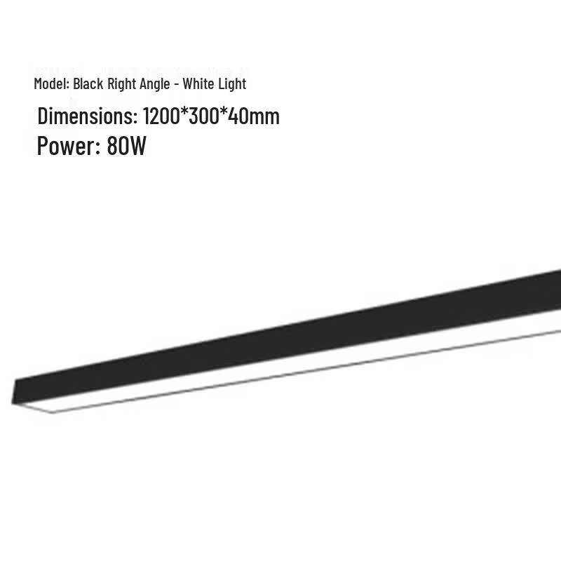 Ouguolan LED Linear Suspended Grille Light