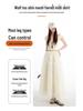 Women's 2026 Spring High Waist A-line Layered Mesh Fluffy Skirt