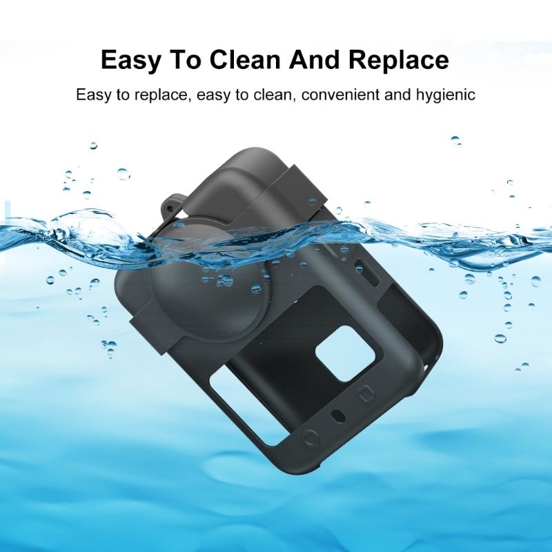 Silicone Protective Case Cover for 360 Action Camera Protector Housing Skin Sleeve Camera Protector Bumper Soft Cover