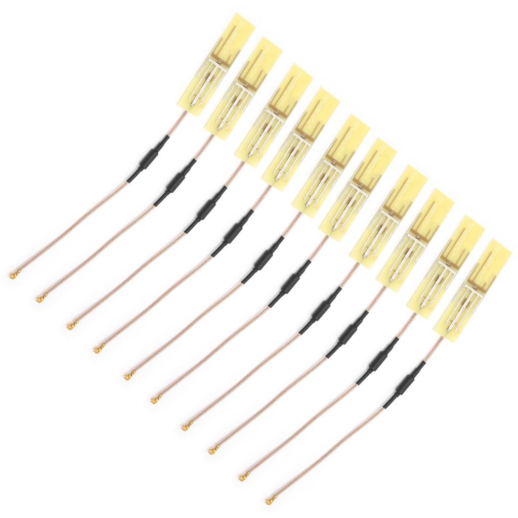 10Pcs IPX Antenna 2.4G Wireless Mini PCI PCI-E WiFi Bluetooth Built In Signal Transmission(11cm )