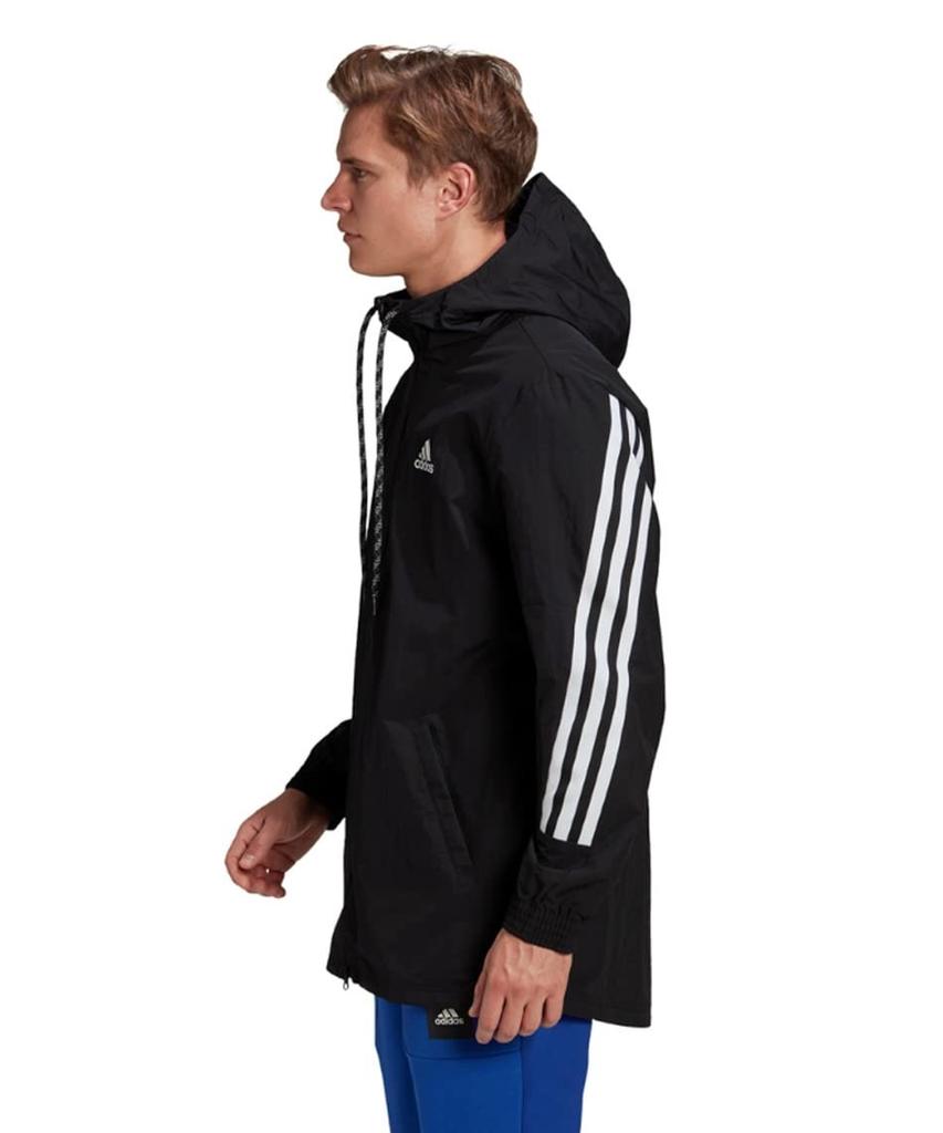 Adidas Tape Size Small 3-Stripes Jacket, Men's, Black/White (GM5752), (Japan Size)
