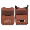 PU Leather Storage Pouch Large Capacity Car Organizer New Car Between Seats Storage Bag  Universal