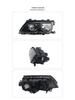 Compatible Headlight for BMW 3 Series E46 (Part Numbers: 63127165769/63127165770)
