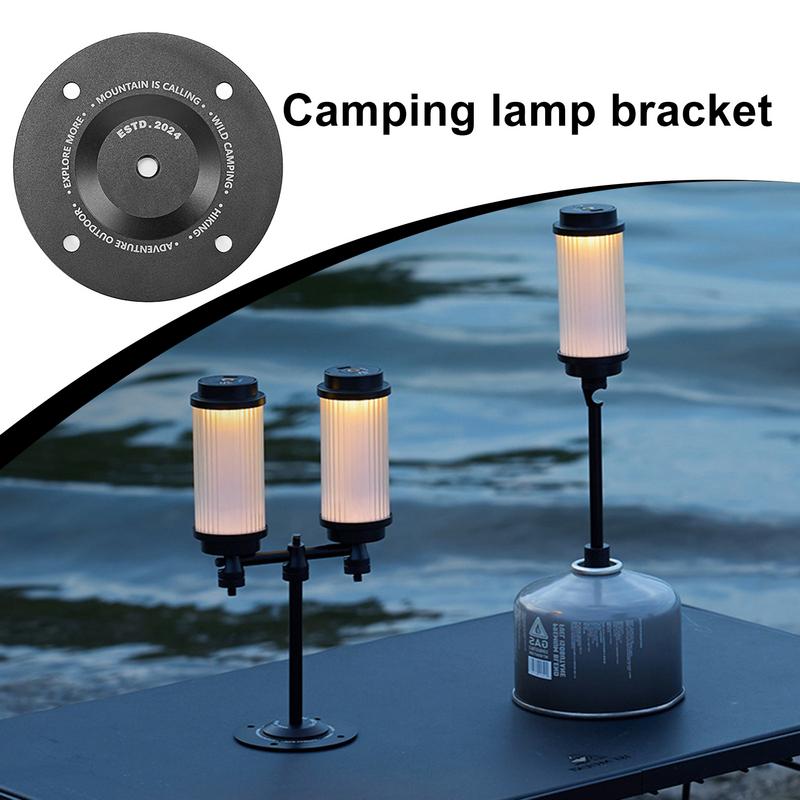 Lantern Stand Camping Detachable Desktop Light Stand Portable Outdoor Tabletop Light Mount For Camping Picnic Outdoor Activities