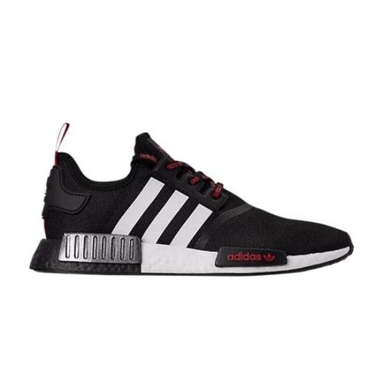 

Adidas NMD_R1 STLT Primeknit Core Черный Красный FV2548 EU 36.5 чёрный/белый