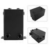 3L Racing Car Fuel Surge Tank Can Aluminum Automobile Repacking Tools Universal Black