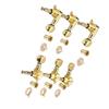 6PCS Metal Guitar Tuning Pegs Golden Tuning Machines Premium Guitar Tuning Key  Electric Guitars