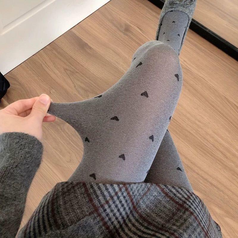 Fashion Snowflake Tights Cotton Seamless Base Layer Pantyhose Soft Embroidered Thin Stocking Women S Leggings A11