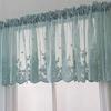1Pcs Valance Lace Hem Coffee Short Curtain Modern Lace Small Curtain  for Cabinet Door Bedroom