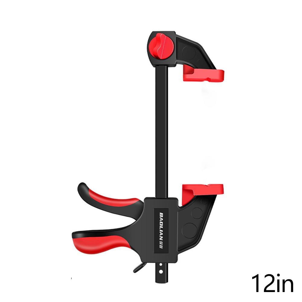 Schnellspanner F-Zwinge Verstellbare Holzbearbeitungs-Schnellspanner-Befestigungsklammer Stützwerkzeug Starker Griff Pressklemmen zum Kleben und Montieren