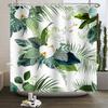 Floral Shower Curtain for Bathroom Vintage Flower Butterfly Waterproof Fabric Boho Bathtub Bathroom Curtain With Hooks 180x240