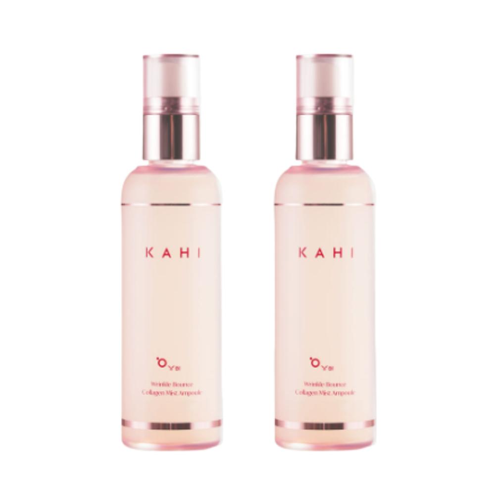 

Kahi Wrinkle Bounce Collagen Mist Ampoule 120ml × 2 Hydrating & Elasticity-Boosting Facial Mist