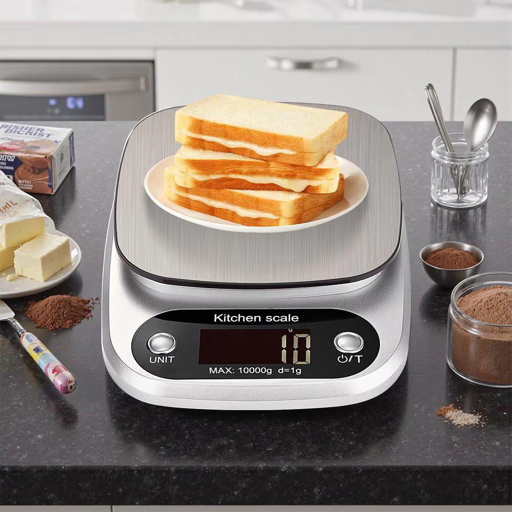 10/5Kg Digital Kitchen Scale LCD Display Food Baking Scale Multifunction Electronic Scale  Jewelry