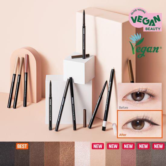 Cosnori Superproof Fitting Vegan Gel Eyeliner Pencil 11 Colors (Single/Promotional)