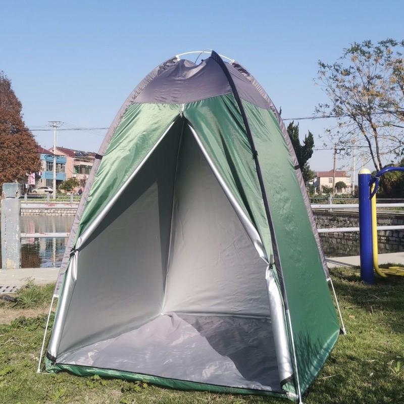 Single-Person Outdoor Fishing Tent: Rainproof, Quick-Open, Sun-Protection Shelter for Ice Fishing