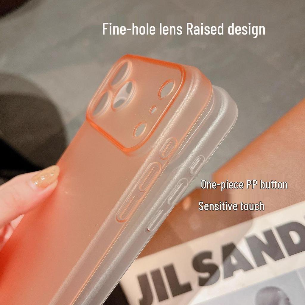 Ultradünne, mattierte Anti-Fingerabdruck-Schutzhülle für Apple 17 Pro Max - Vollständige Abdeckung, durchscheinende PC-Schale