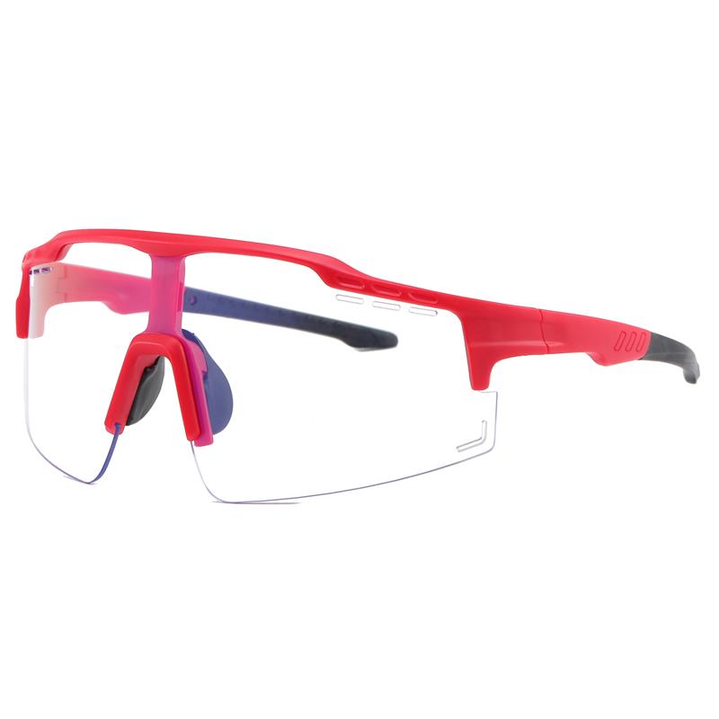 Riding Glasses Cycling Sunglasses Men Women Uv400 Color Change Sports Eyewear Fashion Bicycle Goggles Wrap Around Shades