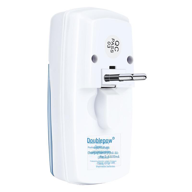 

Зарядное устройство NiMH с двумя слотами для аккумуляторов 5 В/7 В/9 В, европейский стандарт D01 European standard plug