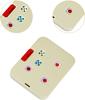 Mechanical Gear Dice – 3D Fidget Toy for Desk Stress Relief, White Tabletop Relaxation Gadget & Creative Gift for Adults