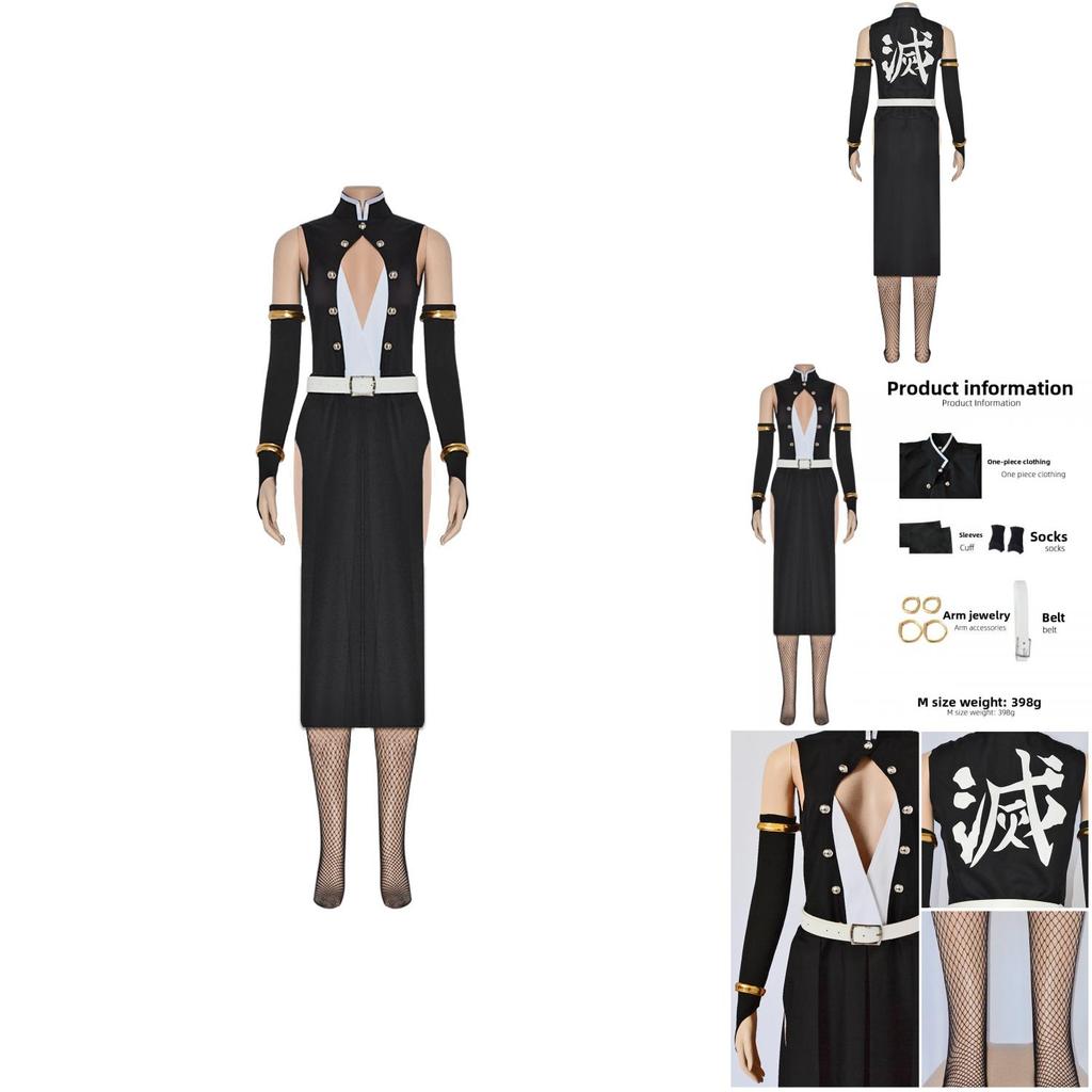 Demon Slayer Cosplay Outfit With Recycled Fiber For Anime Conventions