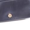 Used BOTTEGA VENETA Intrecciato Shoulder Bag leather Navy Used Women