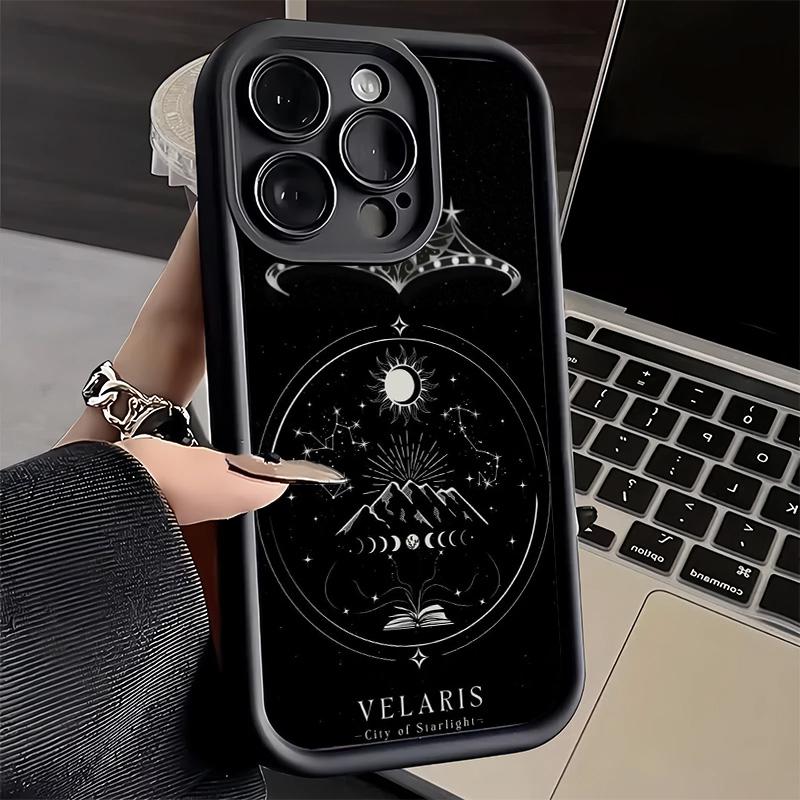 Phone Case for iPhone 17 Air 16E 15 16 Pro Max A Court of Mist Fury VELARIS City Cover 14 Plus 13 12 Mini Soft Shell Silicone Fu