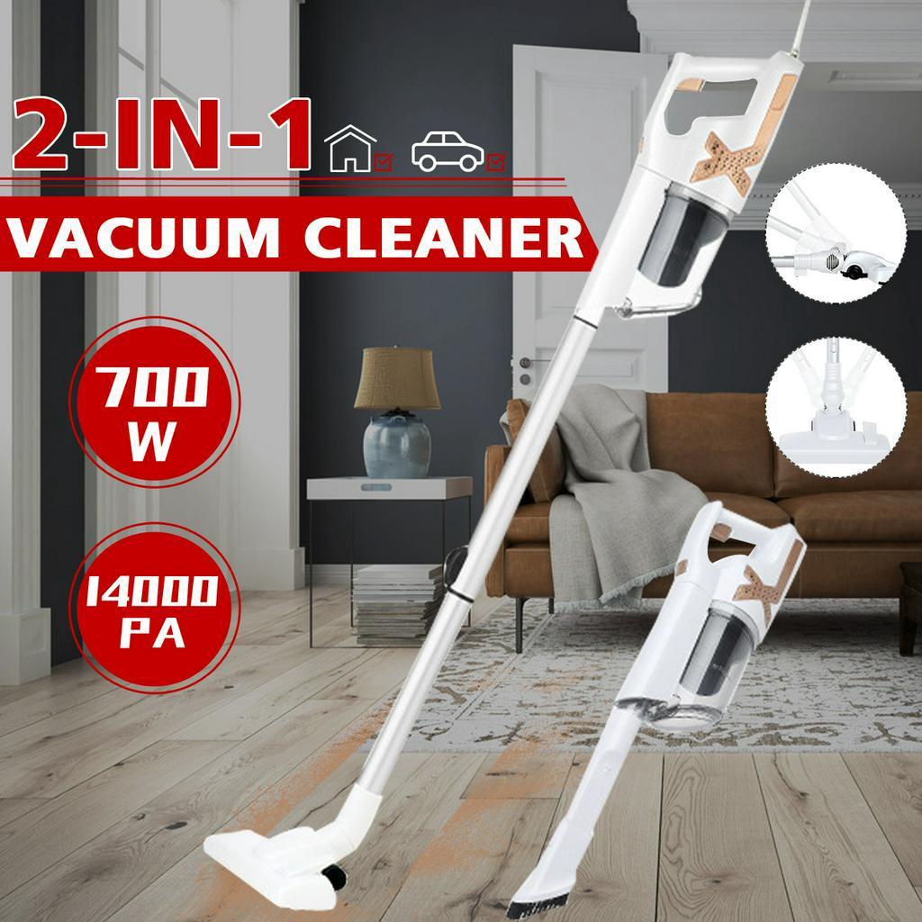 14000PA 100-240V Handheld Vacuum Cleaner Corded Stick Household Vacuum Cleaner with HEPA Filter for Home Hard Floor Car Pet 700W