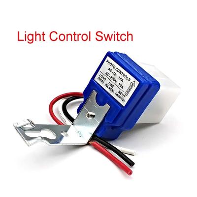 AS-10 Auto Ein Aus Wasserdicht Fotozelle Straßenlaterne Schalter 10A 12V 24V 110V 220V Fotoschalter Sensor Schalter