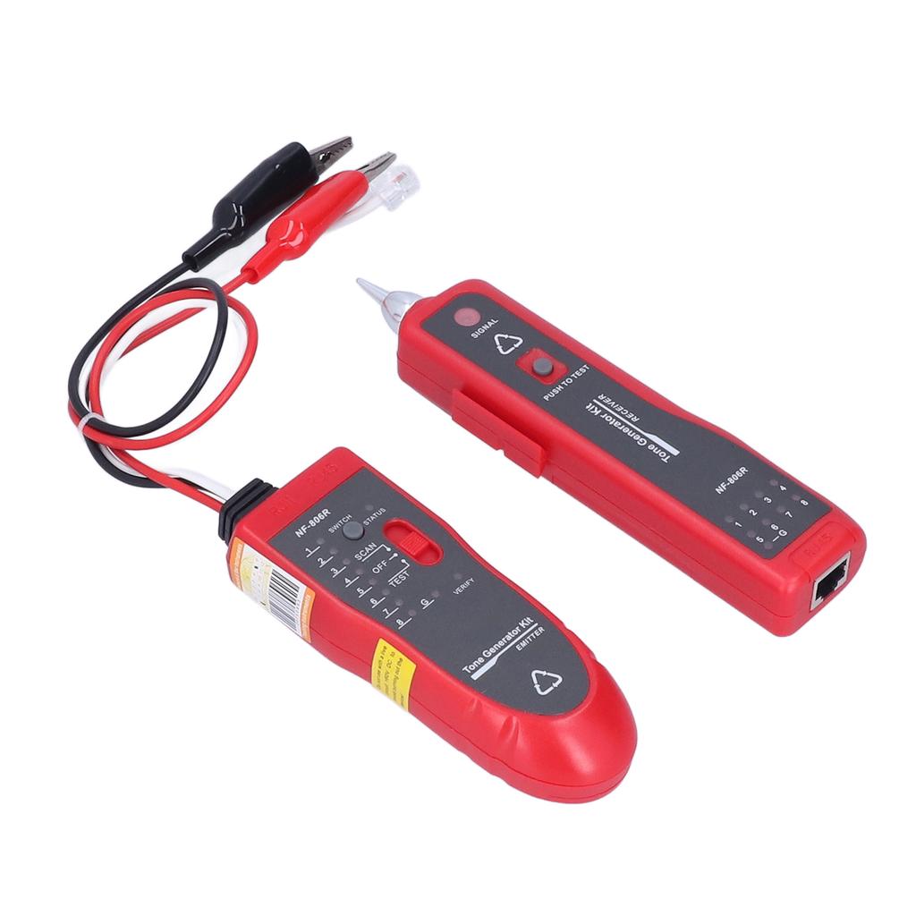 NF‑806R Leitungsfinder POE Anti-Überlastung Netzwerkkabeltester für Telekommunikationsleitung Outdoor