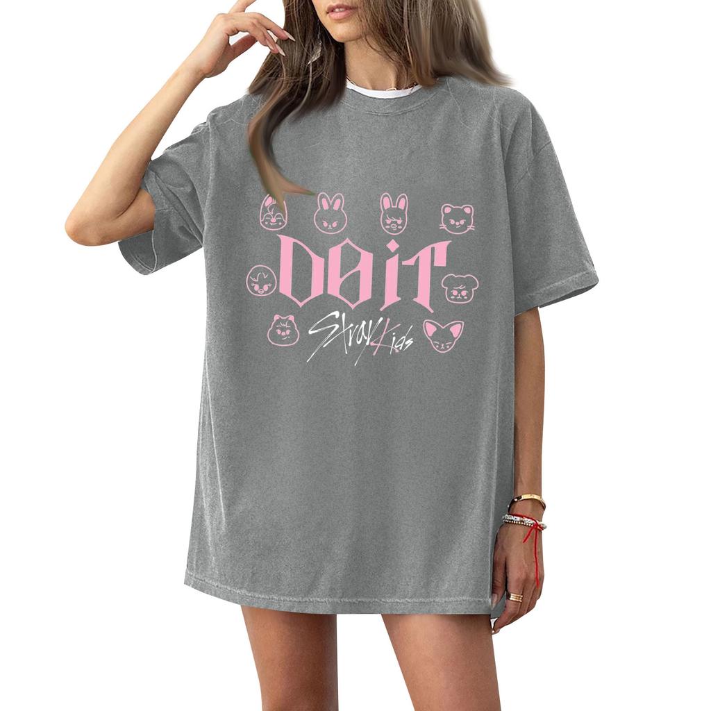 Womens T Shirts Short Sleeve Shirts Solid Color Pullover Summer Spring Tops Blouses