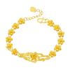 Euro Coin Flower Bracelet Jewelry for Women European and American Luxury High-end