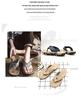 Men's Casual Non-slip Leather Sport Flip-flops for Summer Beach & Outdoor Wear