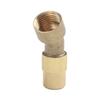 Brass Made Adjustable Nozzle for High Pressure Spraying Systems with 45 Degree Spray Pattern for Farm and Garden Use