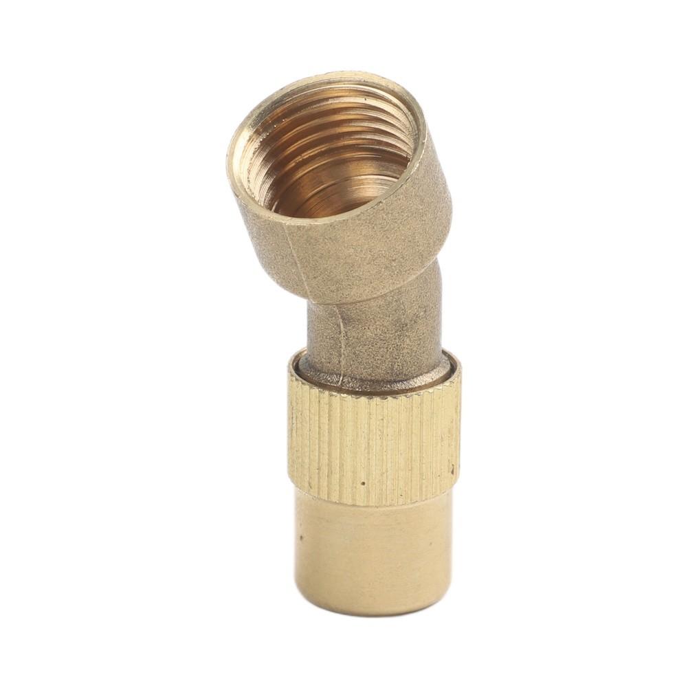 Brass Made Adjustable Nozzle for High Pressure Spraying Systems with 45 Degree Spray Pattern for Farm and Garden Use