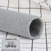 Elastic Trim Ribbed Cuffs for Children's Down Jackets and Pants