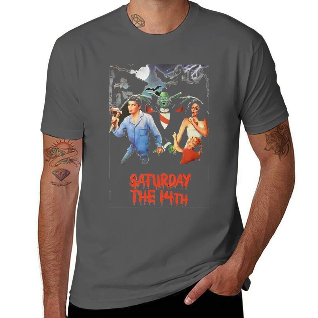 Samstag, der 14. 1981 T-Shirt Baumwoll-T-Shirts hochwertiges T-Shirt Mann Luxus-T-Shirts für Mann Baumwoll-T-Shirt