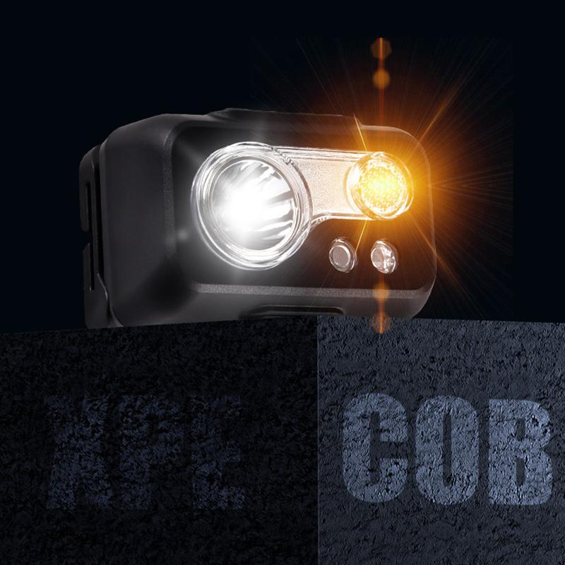 Mini Wiederaufladbare Leistungsstarke Sensor Stirnlampe USB Stirnlampe Taschenlampe Scheinwerfer LED Stirnlampe Camping Suchscheinwerfer