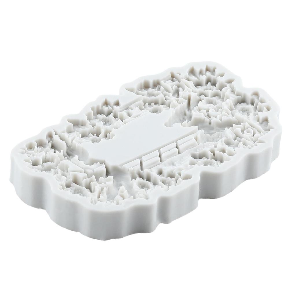 Door Window Silicone Mold Bird Fondant Molds Cake Decorating Tools Theme Cake Dessert Decorated Chocolate Candy Mold