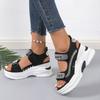 Plus Size Wedge Sports Shoes with Thick Sole - Lightweight and Comfortable Sandals for Women