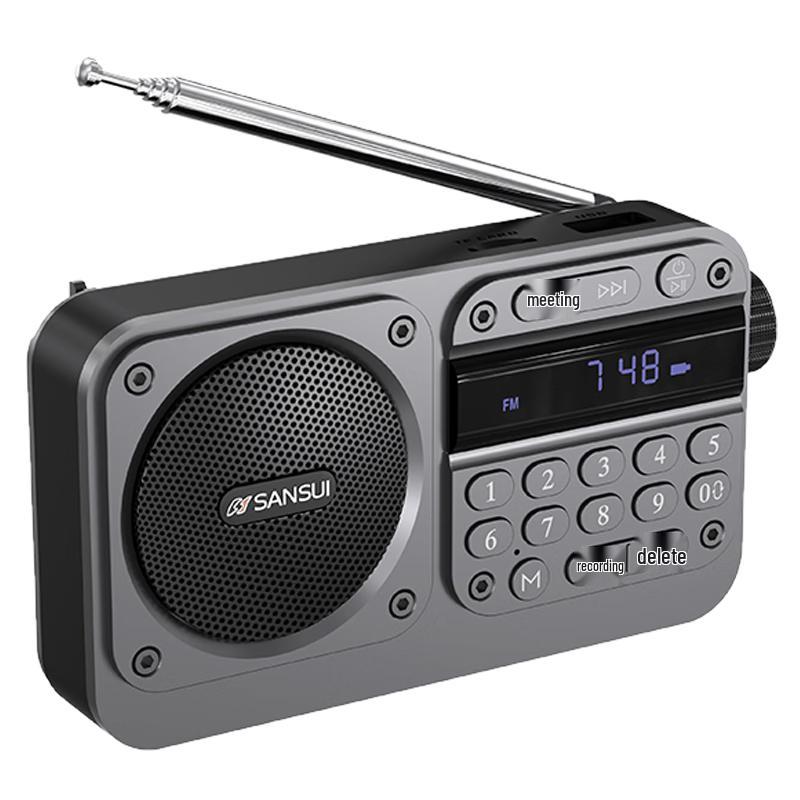

SANSUI Portable FM/Bluetooth Radio & MP3 Player for Seniors