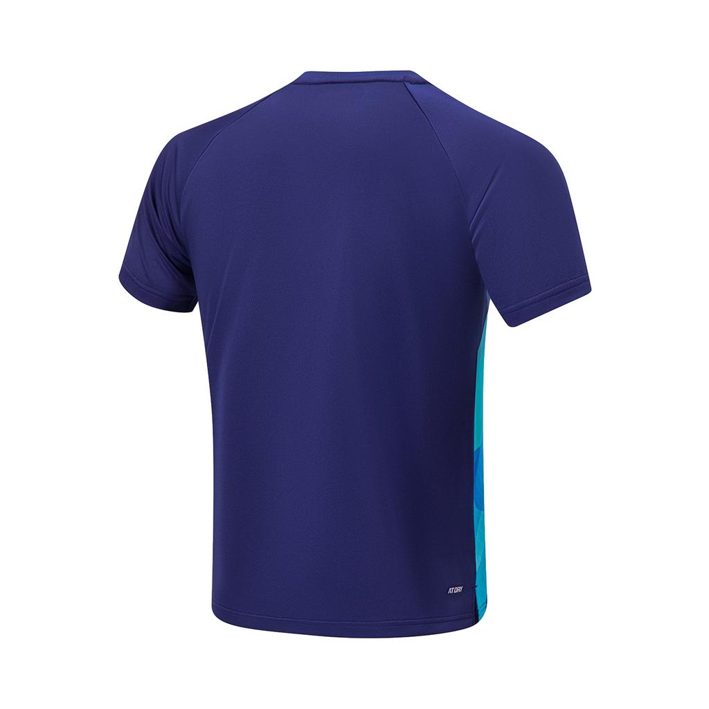Li Ning Table Tennis Collection T Shirt Unisex Image Blue AAYU031-1