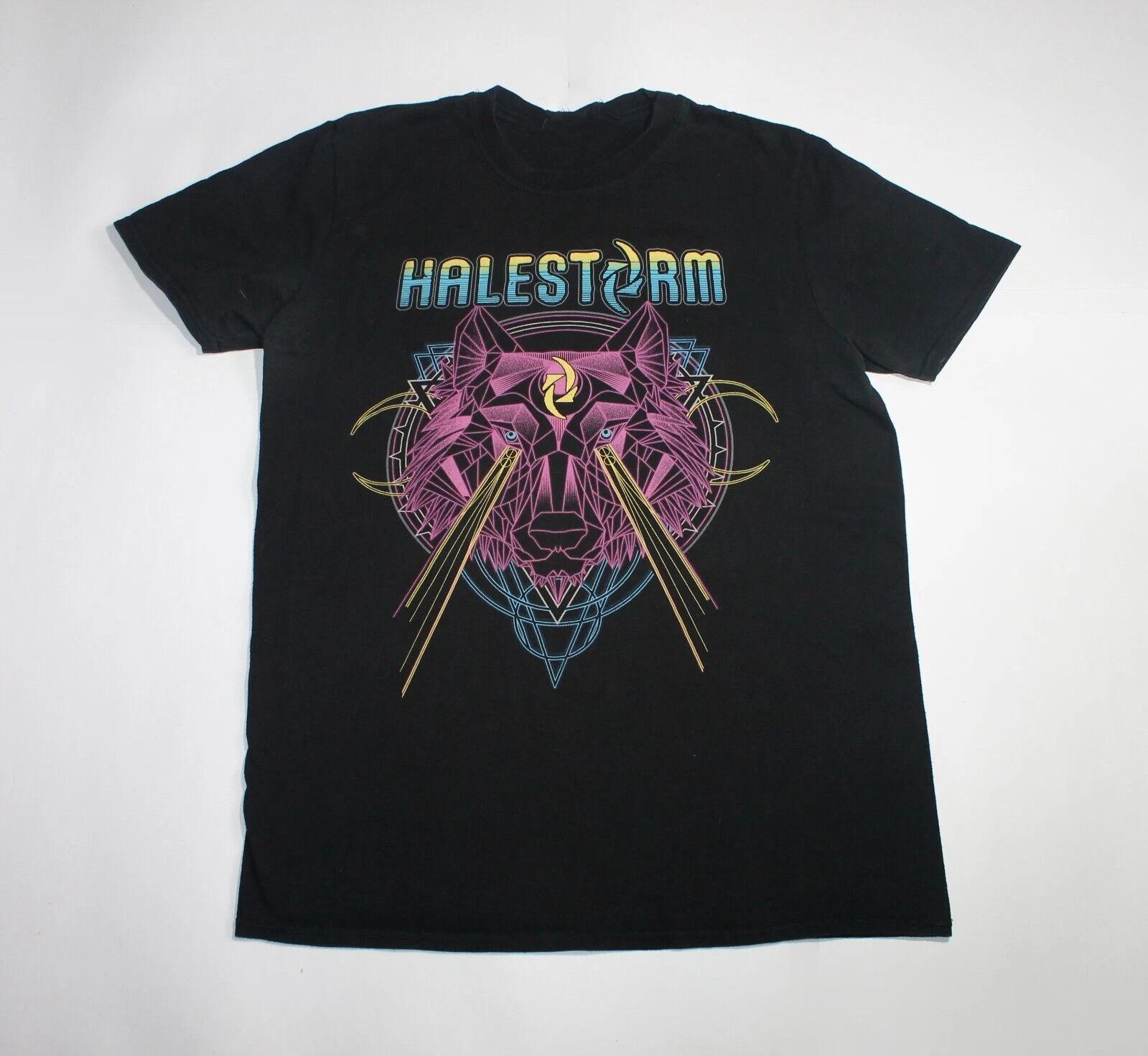 Halestorm Band Music Concert Black T-Shirt Cotton Unisex S-5XL NI1182 XS