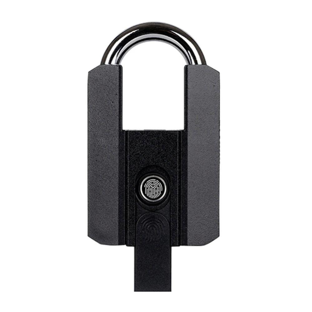 Rechargeable Smart Padlock App Control Electronic Lock Multifunctional Fingerprint Lock  Cupboard