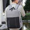 Neuer Unisex-Rucksack, einfarbig, wasserdicht und atmungsaktiv, Business-Mode, lässig, All-Match, Tagessparrucksack