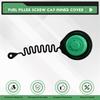 Fuel Filler Cap Inner Cover 4514700105 A4514700105 For Smart Fortwo Cabrio 451 Fuel Filler Screw Cap Replacement Part