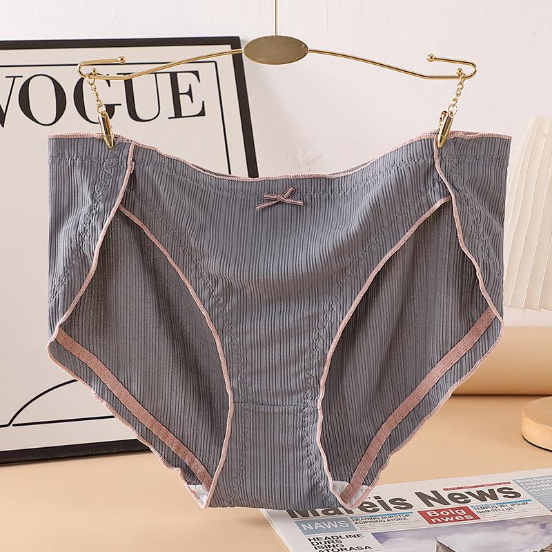 Butterfly Knot Pure Cotton Oversized Panties Thread Sexy Seamless Waist Waist Bag Hip Triangle Women’s Panties