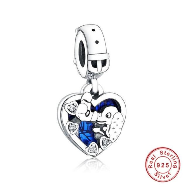 Plata Charms Of Ley 925 Original Fits Original Fashion Bracelet 925 Sterling Silver Women Pendant Jewelry  Sale Charms Beads