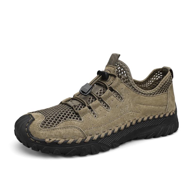 Summer High Quality Men Hiking Shoes Climbing Sneakers Outdoor Athletic Sport Shoes Men Trekking Mountain Tenis Masculino