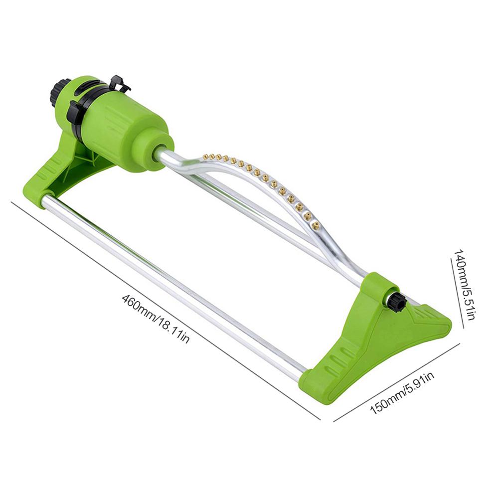 Automatic Water Sprinkler Adjustable Flow Swing Irrigation Spray Efficient Watering Oscillating Sprinkler Garden Supplies